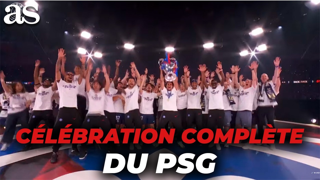 La C&Eacute;L&Eacute;BRATION COMPL&Egrave;TE du PSG au Parc des Princes | Une nuit que PARIS N'OUBLIERA JAMAIS