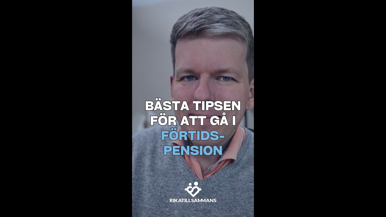 Hur kan jag gå i pension tidigare?