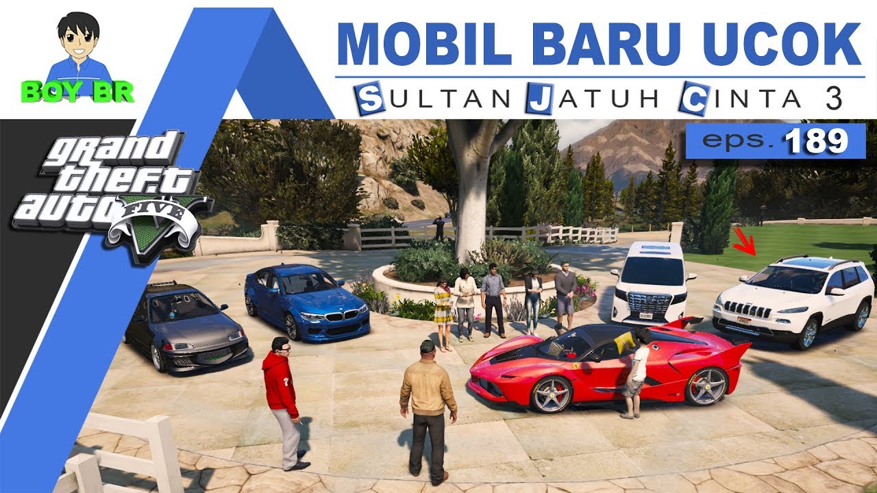 KUMPUL DI RUMAH SULTAN - REAL LIFE MOD eps.189 - GTA 5 INDONESIA