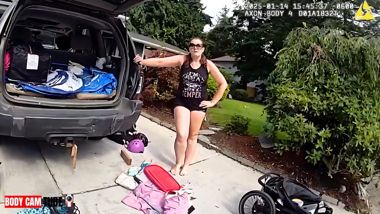 Neighborhood Karen Explodes After Police Expose Her Lies