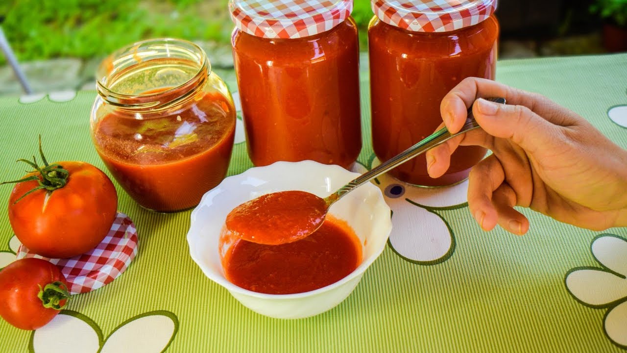 Томатный соус на зиму невероятно вкусный
