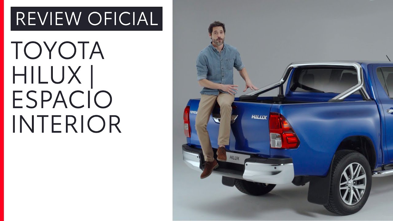Toyota Hilux | Espacio interior y maletero | Review Oficial