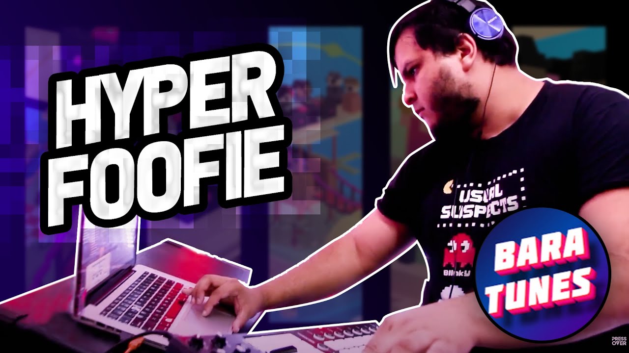 Hyper Foofie en vivo en Latinchip