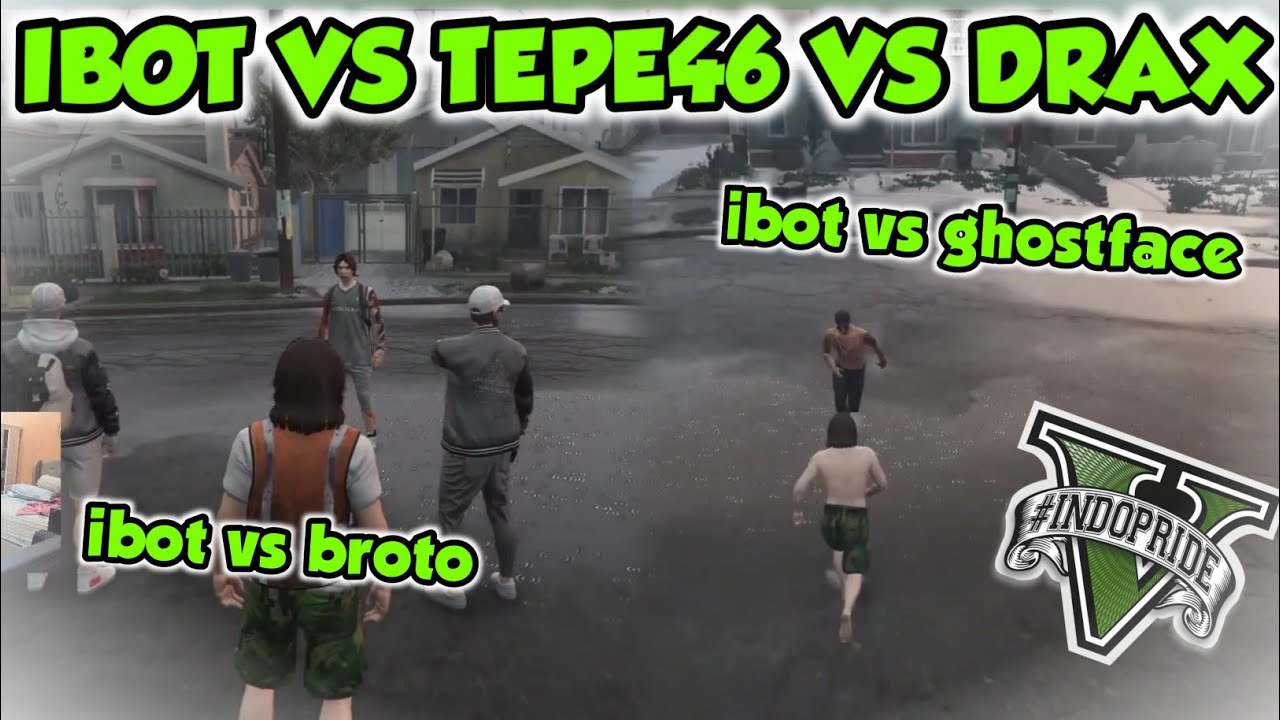 UFC IBOT VS TEPE46 VS DRAX 🔥🔥🔥 | GTA V ROLEPLAY INDOPRIDE
