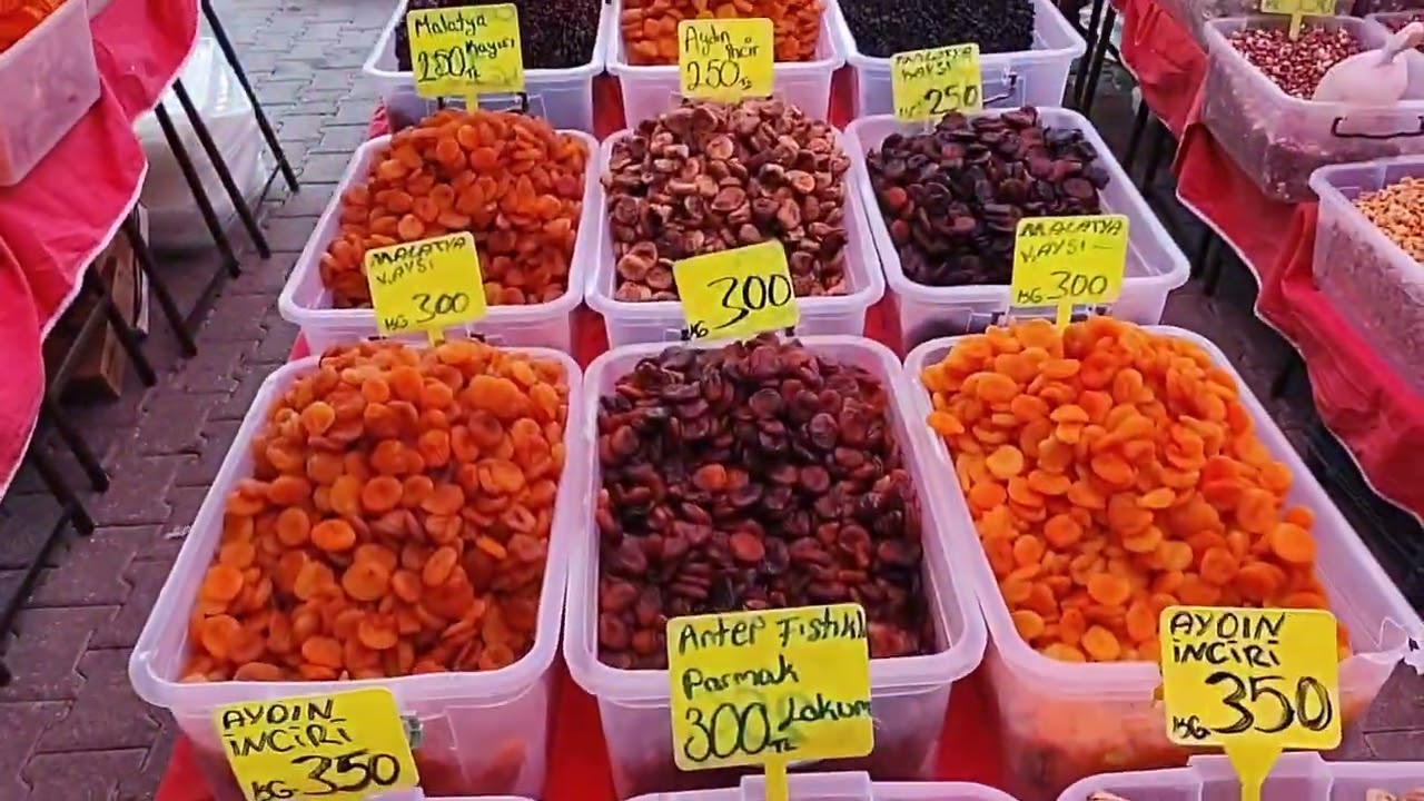 turecké trhy v Konakli