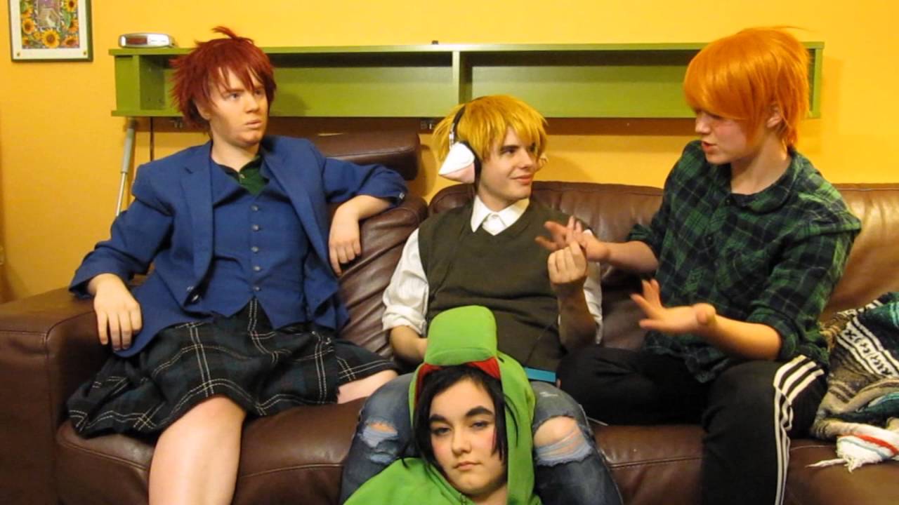 Hetalia - UK Brothers - The Whisper Game
