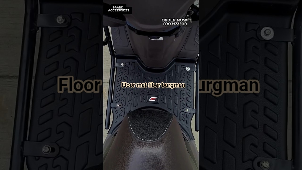 floor mat burgman fiber GFX 🔥