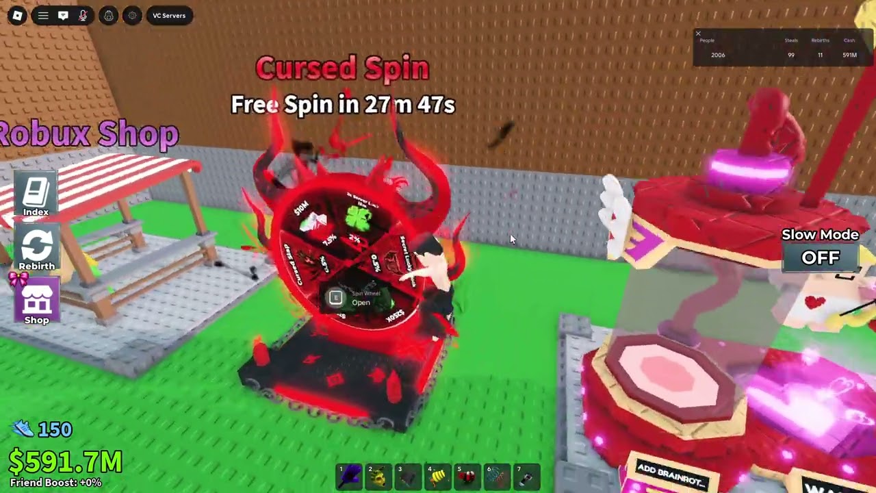 Steal a brainrot // escape tsunami !..