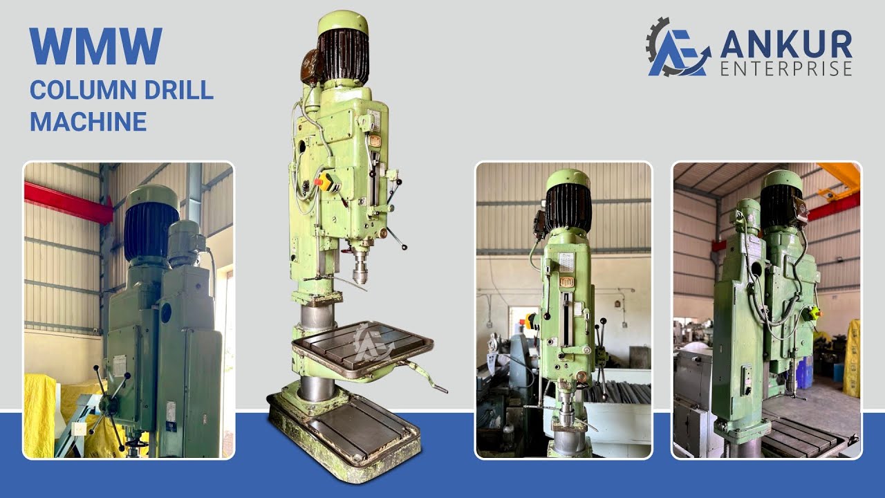 Column Drill Machine - WMW (Germany) - BS 40 AI