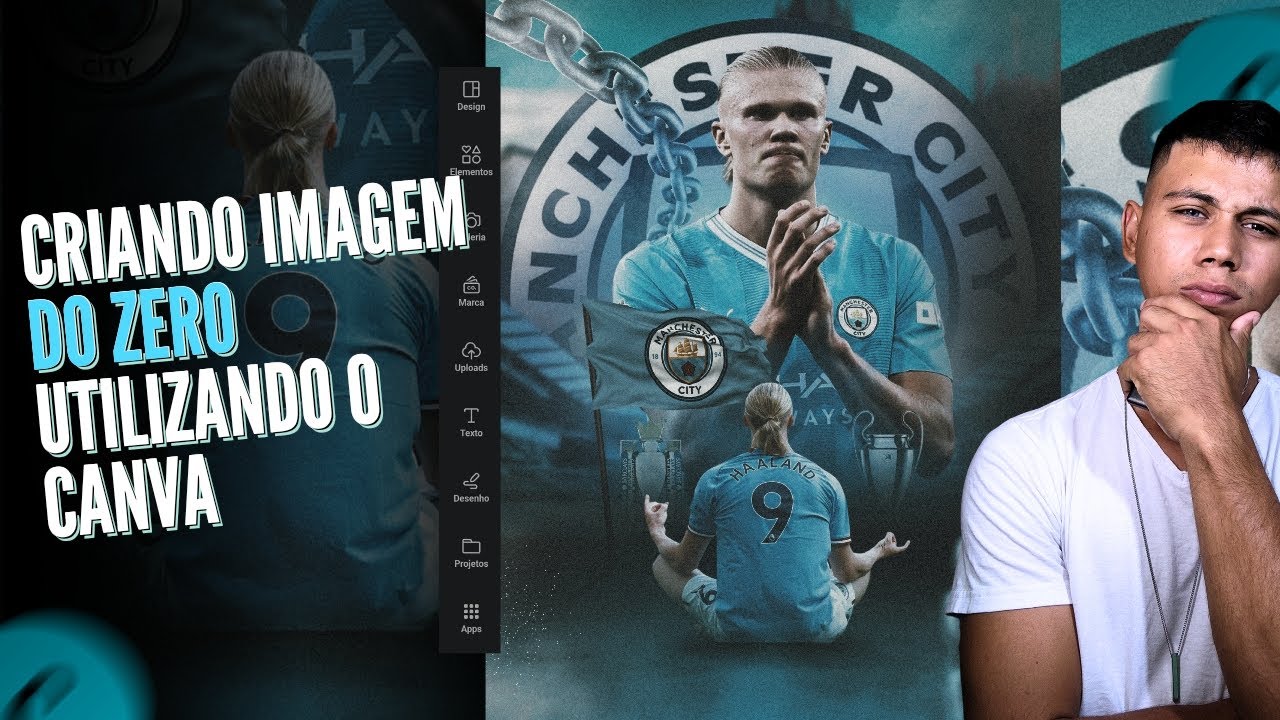 O segredo para criar um flyer esportivo incrível no celular utilizando o Canva