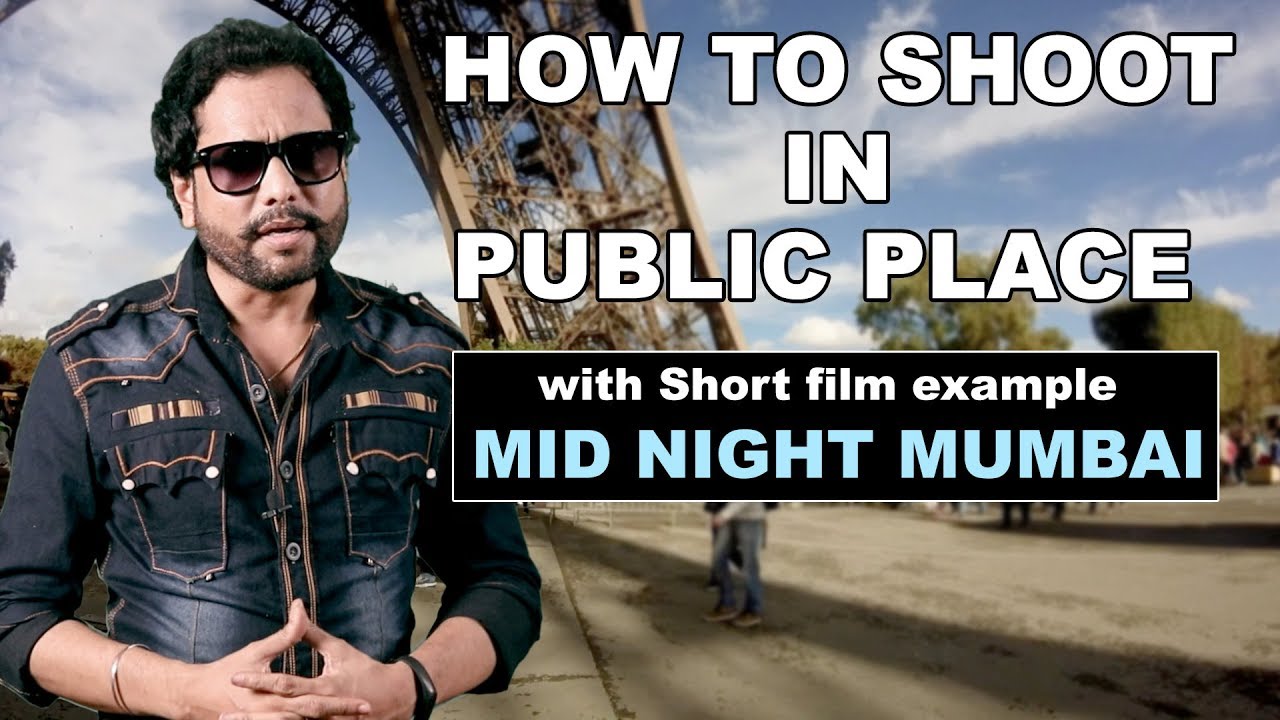 Short Film Shooting techniques in crowded Place  | By Samar K Mukherjee