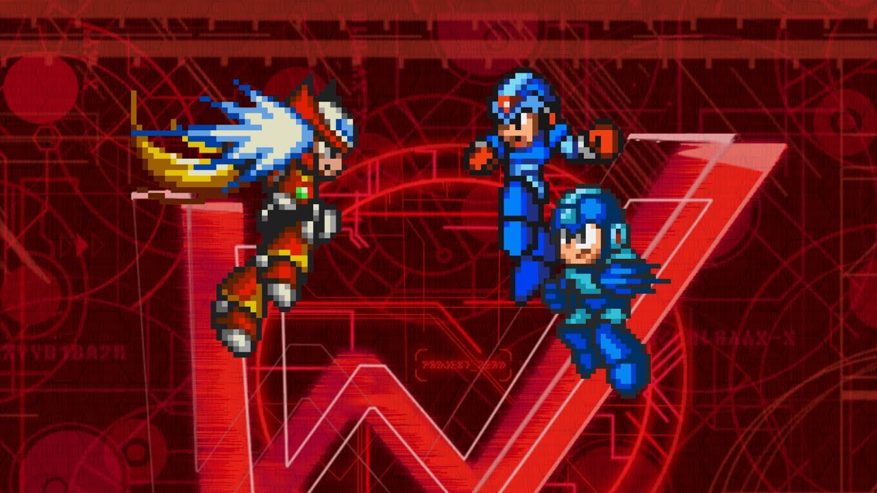 Mega Man & X vs Zero Animation (Zero MM7 Remix)