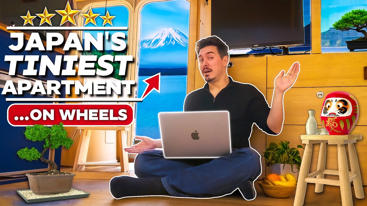 I Tried Sleeping in Japan's TINIEST Truck | Ft.@Sharmeleon