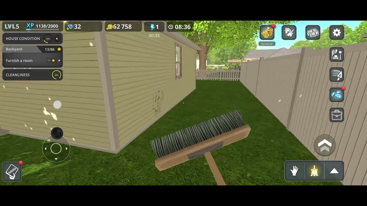 Playing House Renovation Simulator|Pt.1|#house #renovate #dirty