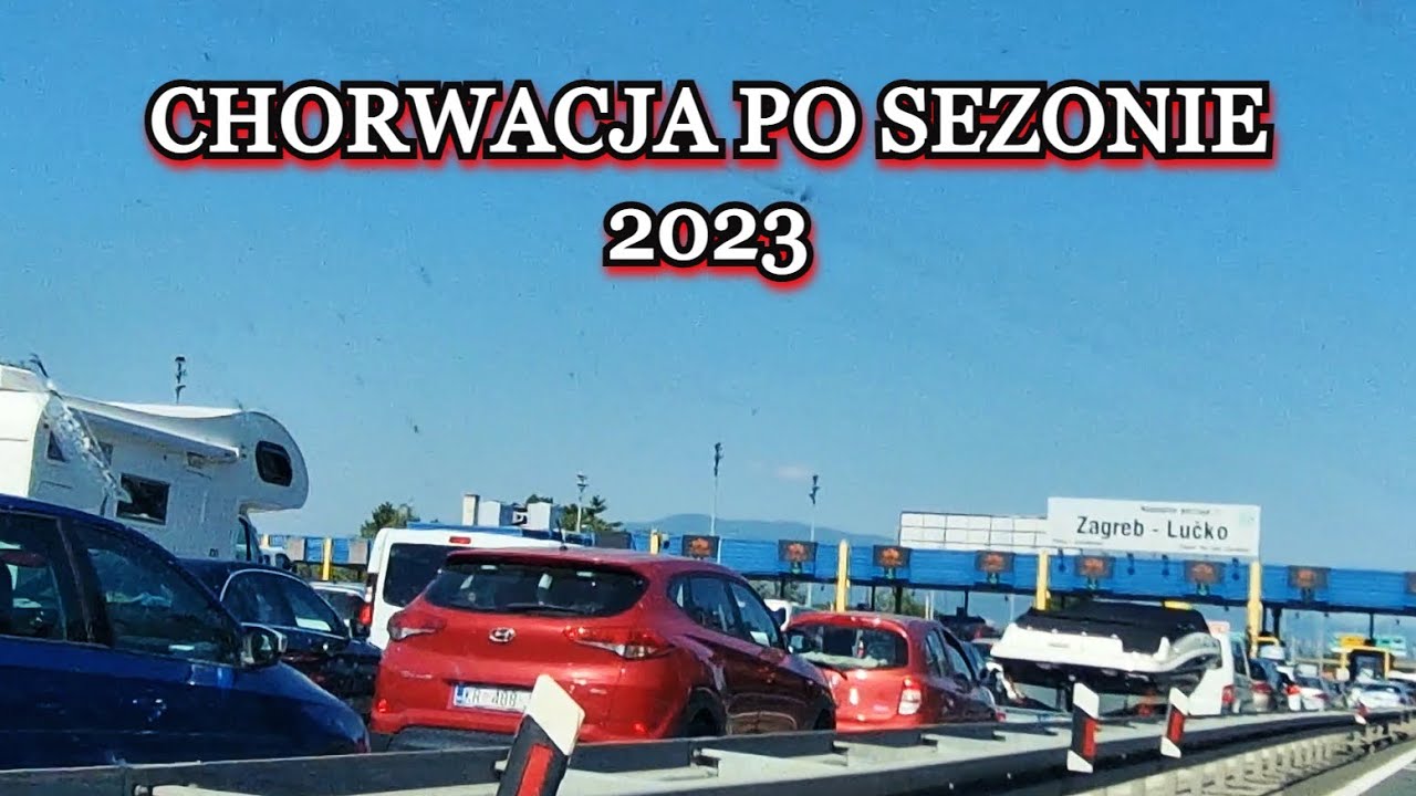 CHORWACJA Polacy w drodze UTRUDNIENIA Korki Wypadki KOSZTY Podróży Opłaty Paliwo VW Golf 8 Variant