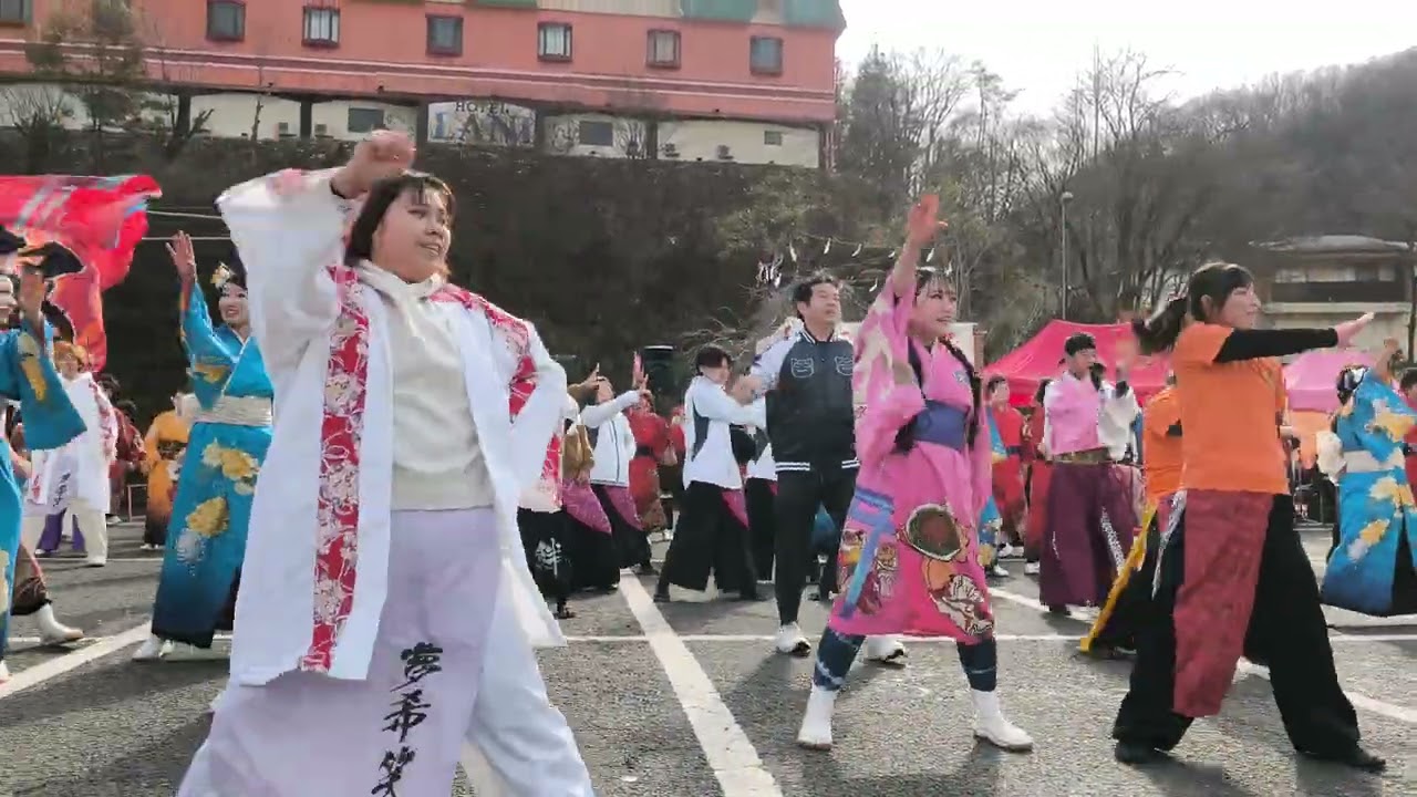 2026.2.1 〖総踊り〗鬼岩福鬼まつり 鬼岩ドライブイン駐車場