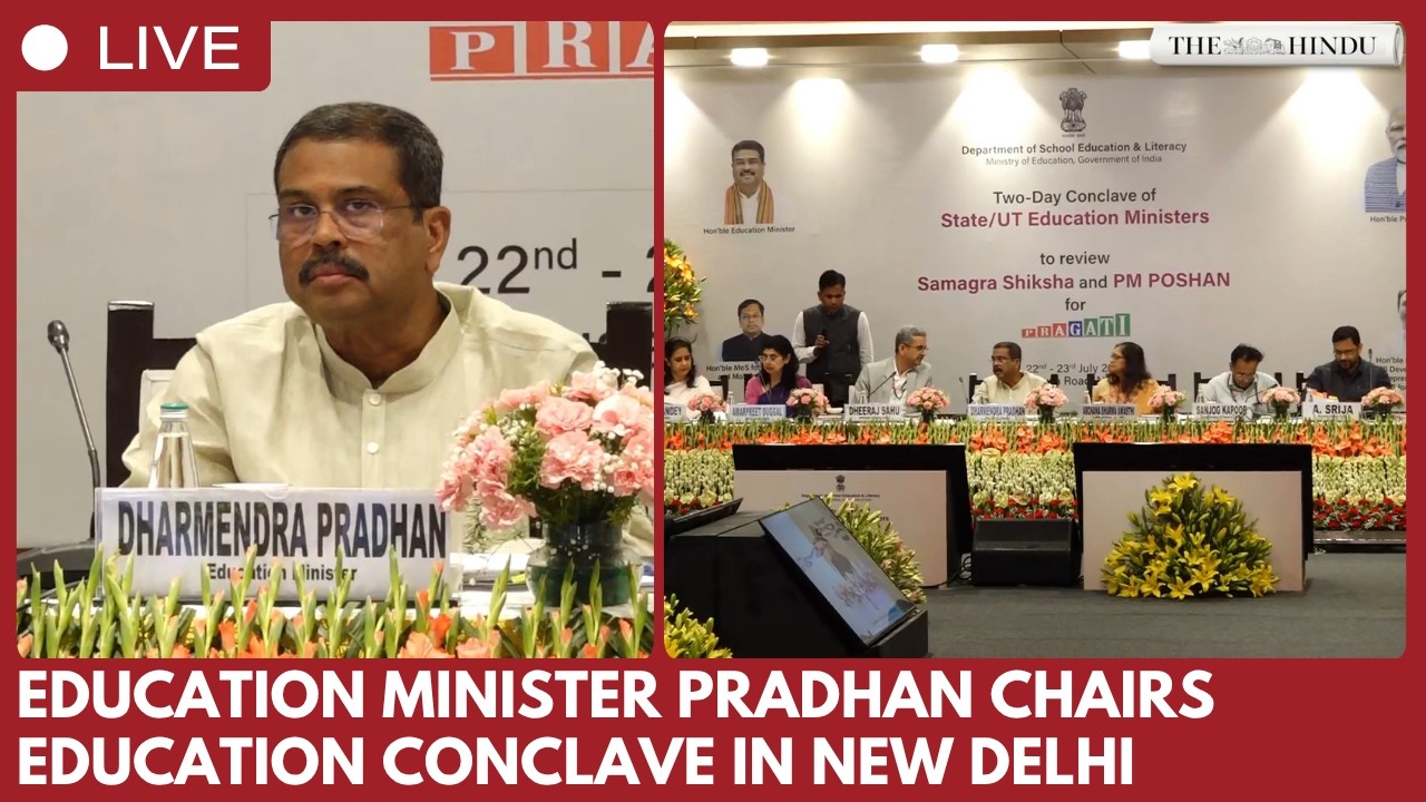 Union Minister Dharmendra Pradhan chairs education conclave in New Delhi