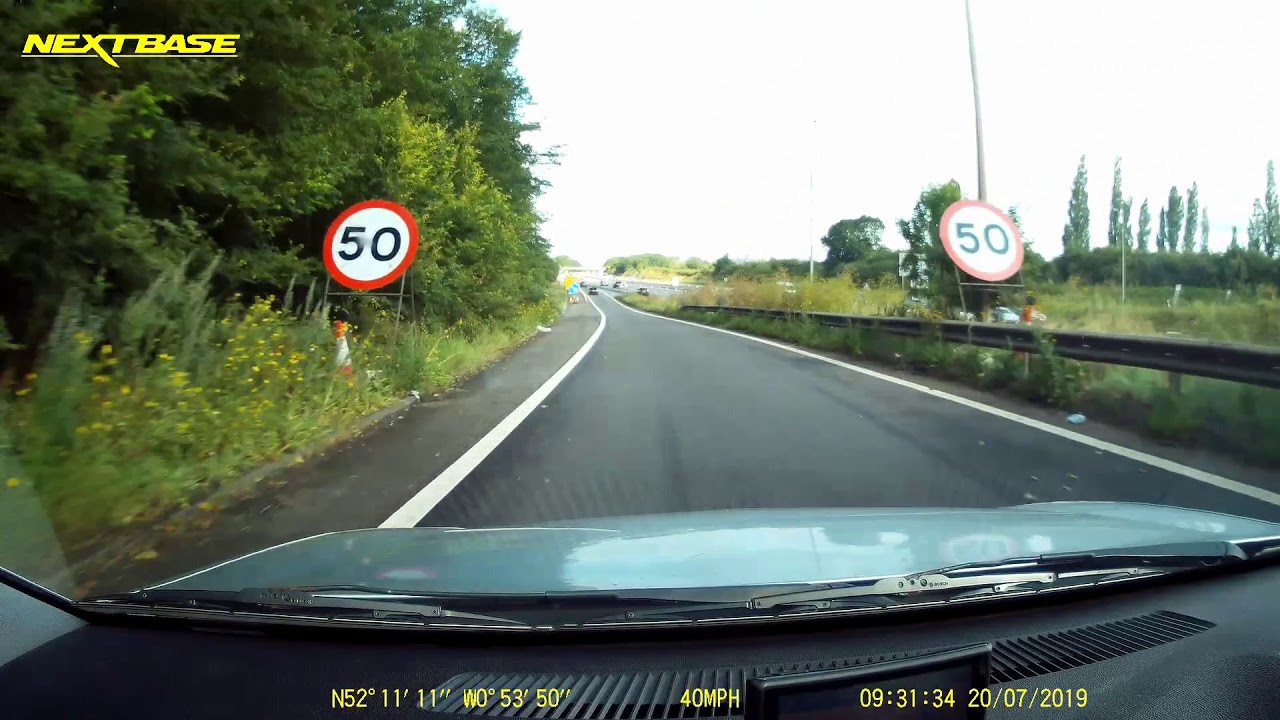 Dashcam video of Rushden to  Coventry
