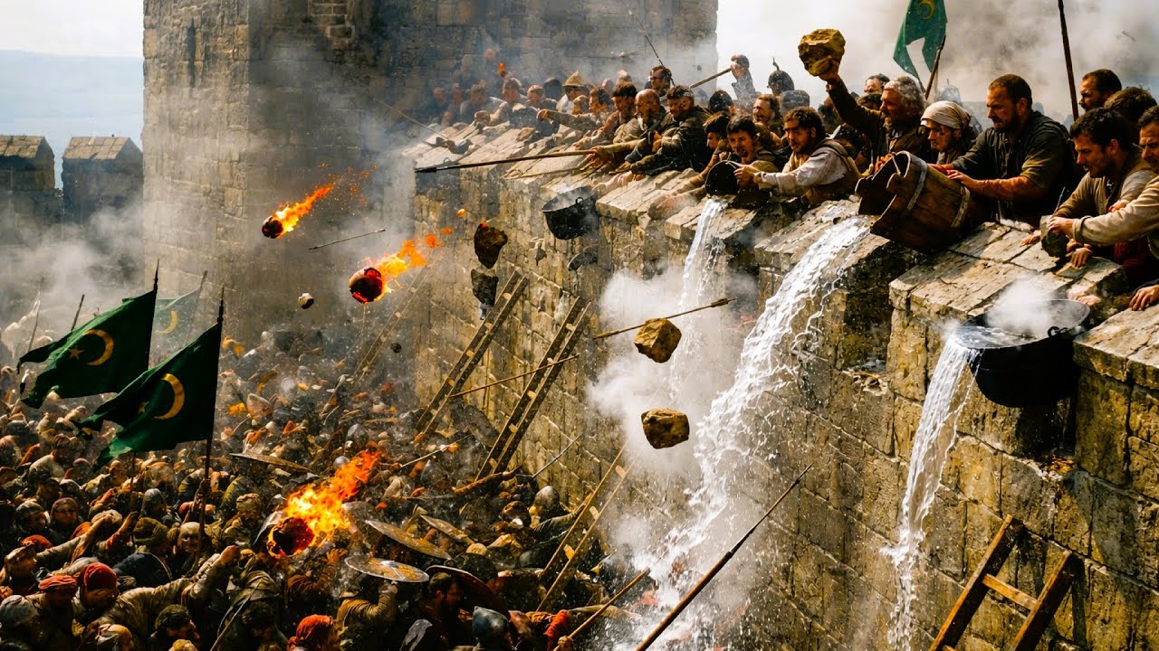 Asediul de la Eger (1552): 2.000 de maghiari vs 40.000 de otomani