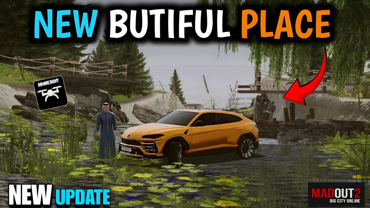 Exploring Madout2 New Update Secret Locations 😱 || New Drone Mode,Car Attachments,My Inventory 🤑
