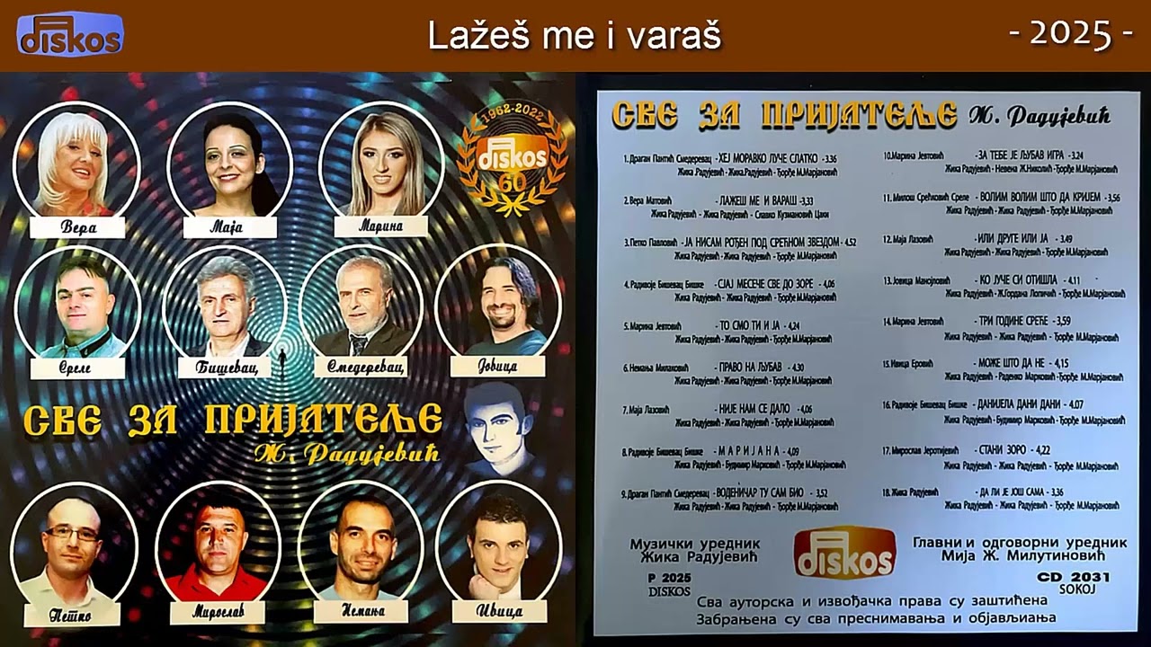 Žika Radujević - Sve za prijatelje - (Audio 2025) - CEO ALBUM