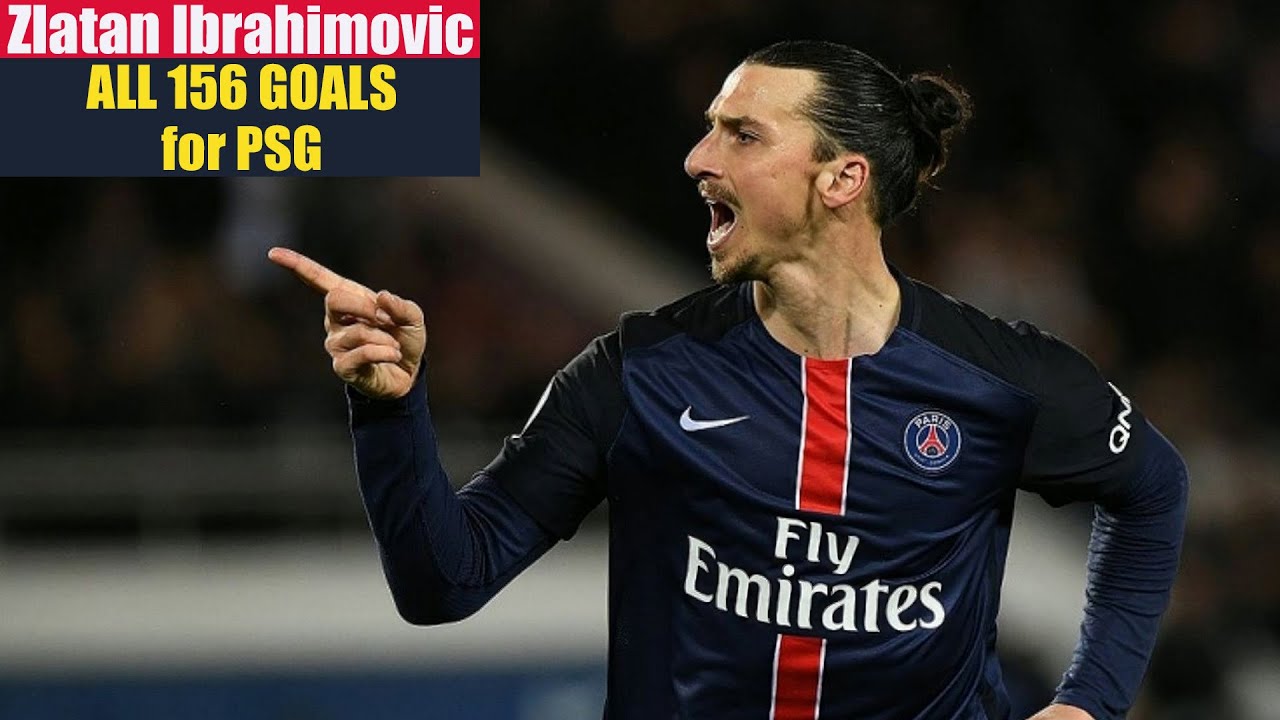 Zlatan Ibrahimović ◉ All 156 Goals for PSG.