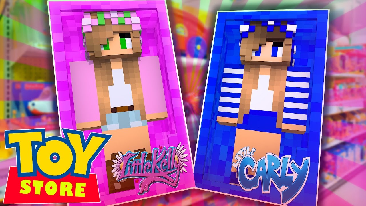 Minecraft TOYSTORE: МАЛЕНЬКИЕ КЕЛЛИ И КАРЛИ — КУКЛЫ! (CustomRoleplay)