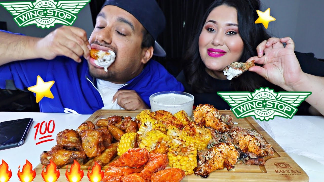 🔥MUKBANG: BETTER THEN WINGSTOP | DANKY HOMEMADE WINGS N RANCH | HOW TO MAKE WINGSTOP FRIED WINGS