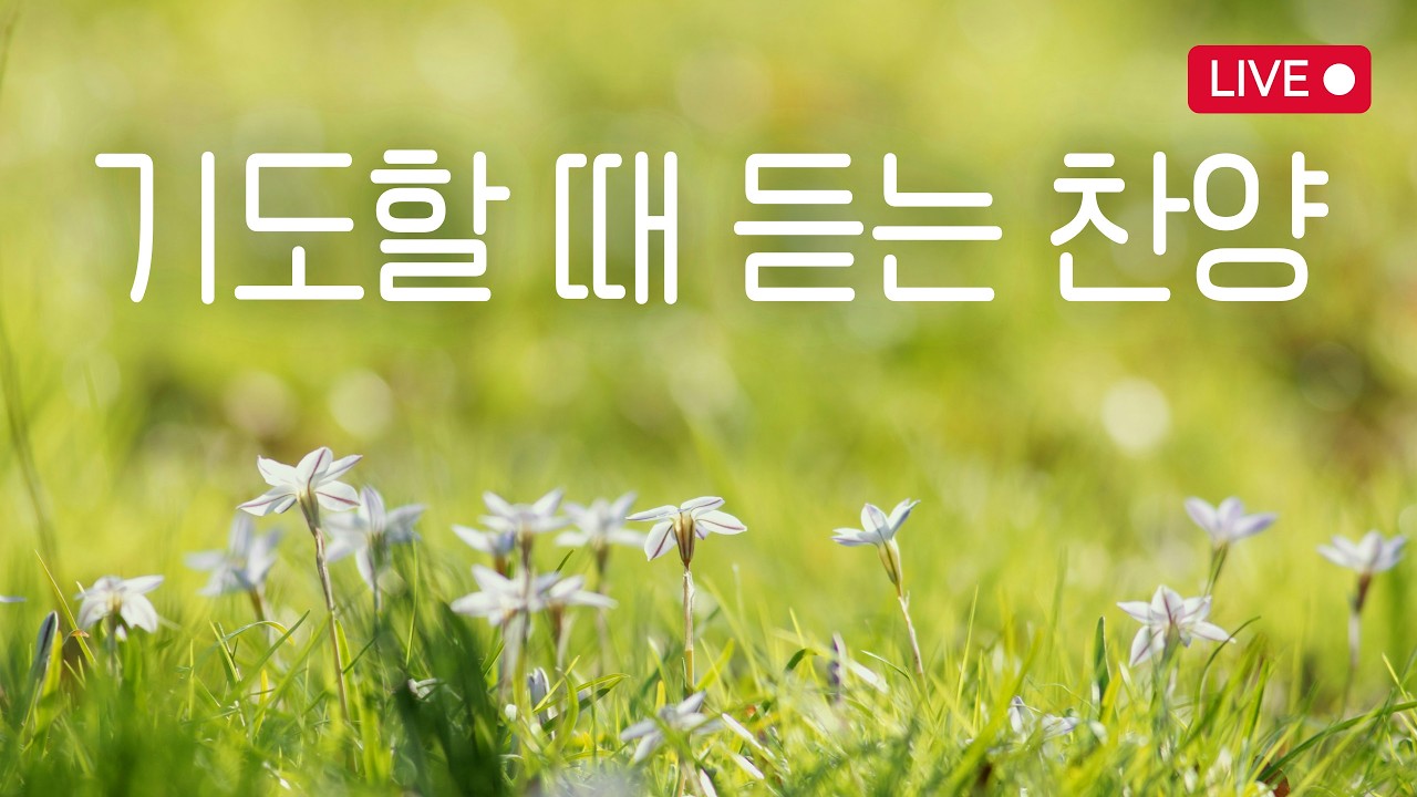 [중간광고없음] 기도할 때 듣는 찬양 | 피아노 연주