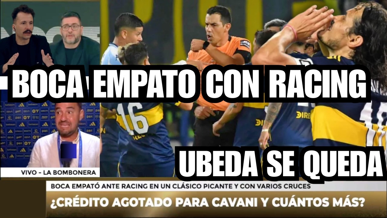 BOCA Empato con RACING en La Bombonera - NUEVO REFUERZO de RIQUELME Para la Copa Libertadores 2026