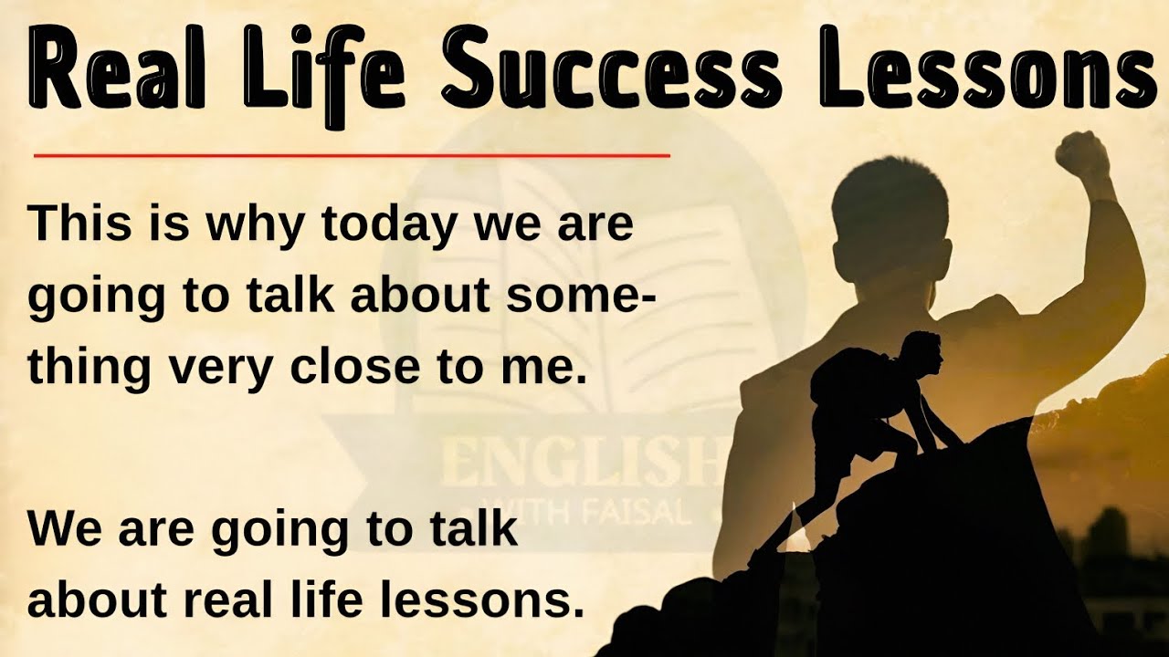 Real Life Success Lessons 💪✨ | Learn & Achieve Goals Fast 🚀 | Level 1 Beginner English 🌟