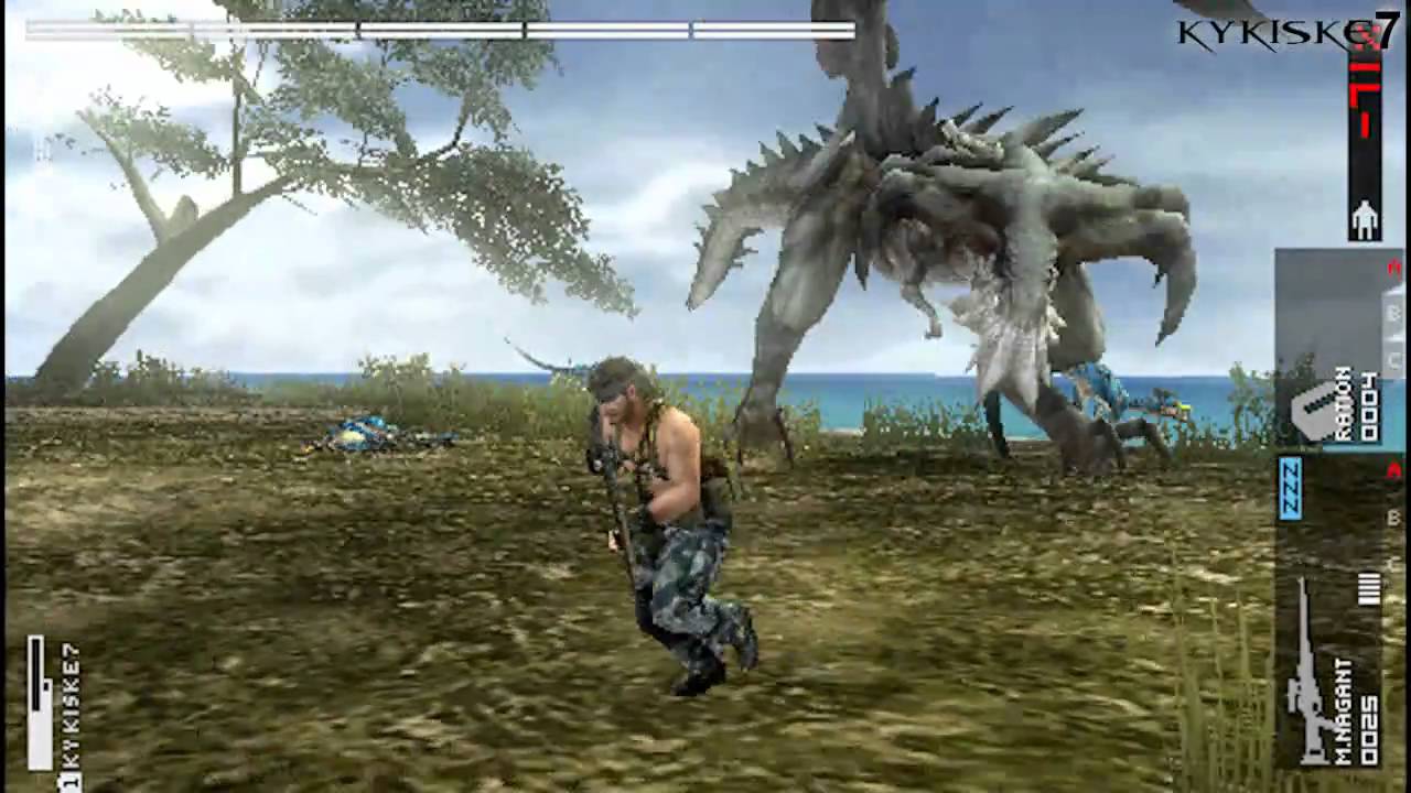Metal Gear Solid: Peace Walker - Extra Ops 125 - Hunting Quest: Gear Rex 