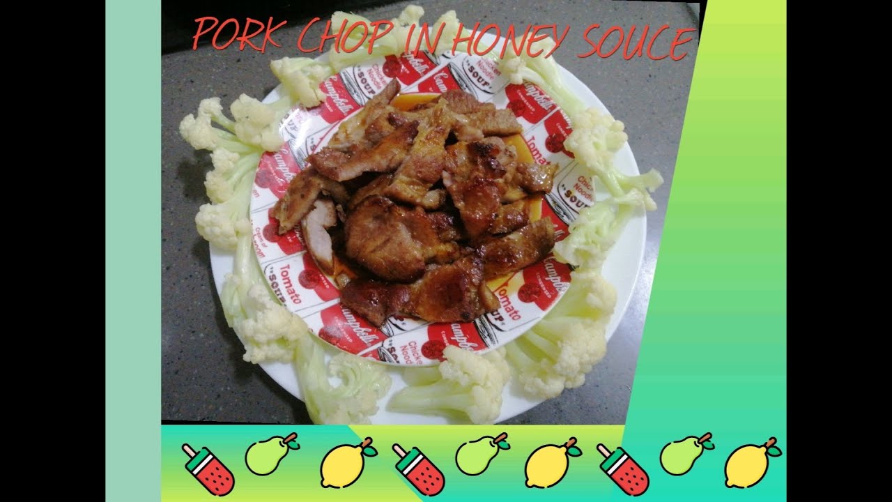 PORK CHOP#HONEY SOUCE#