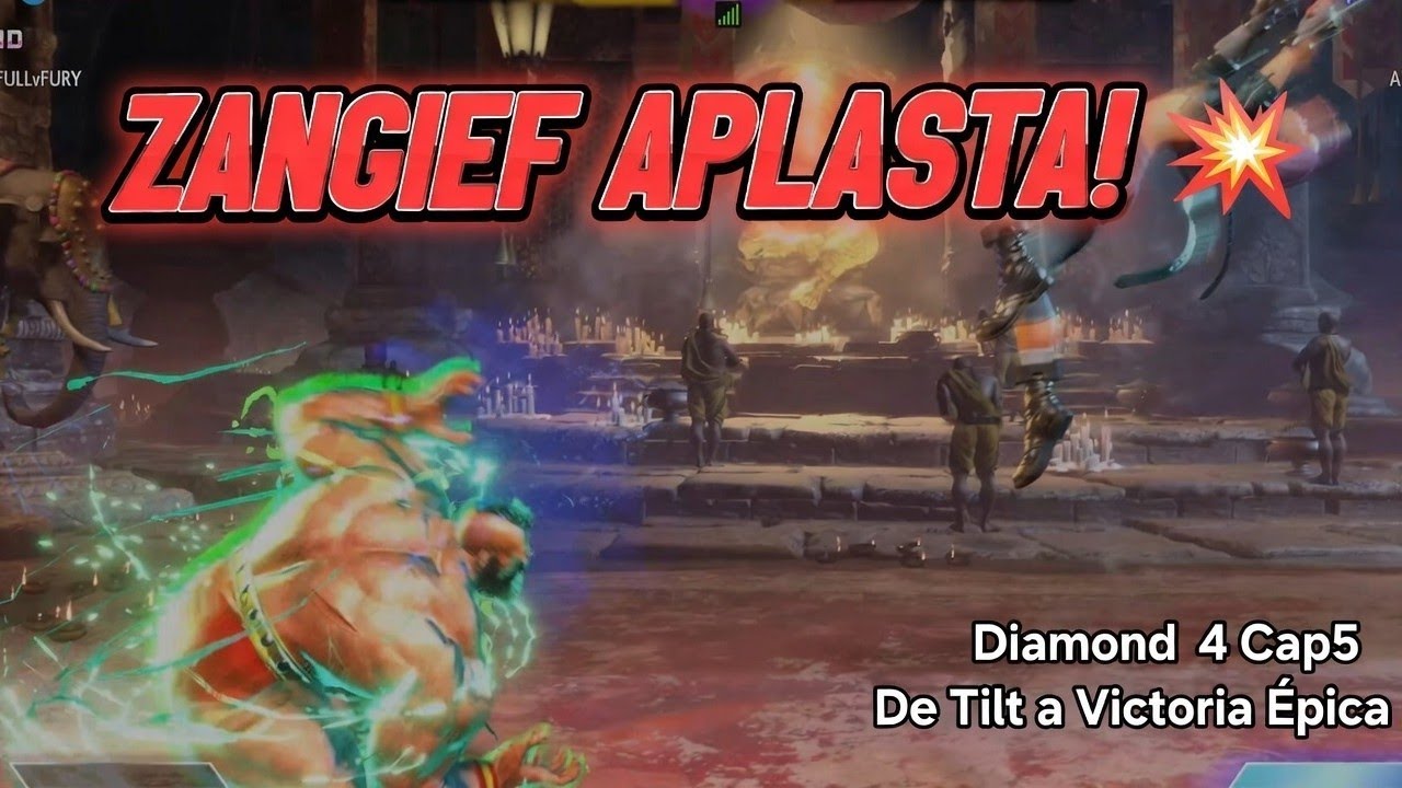 Zangief D4 Cap5: ¡VS 2 CAMMY BRUTALES! 2-0 Recupero Cordura 😤💪 #SF6 #Zangief