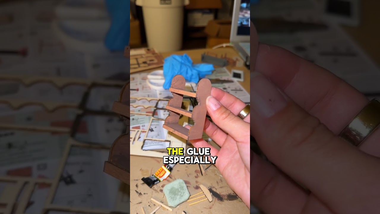 🤔 BRUTALLY honest review of the DIY miniature kits ✨ #shorts