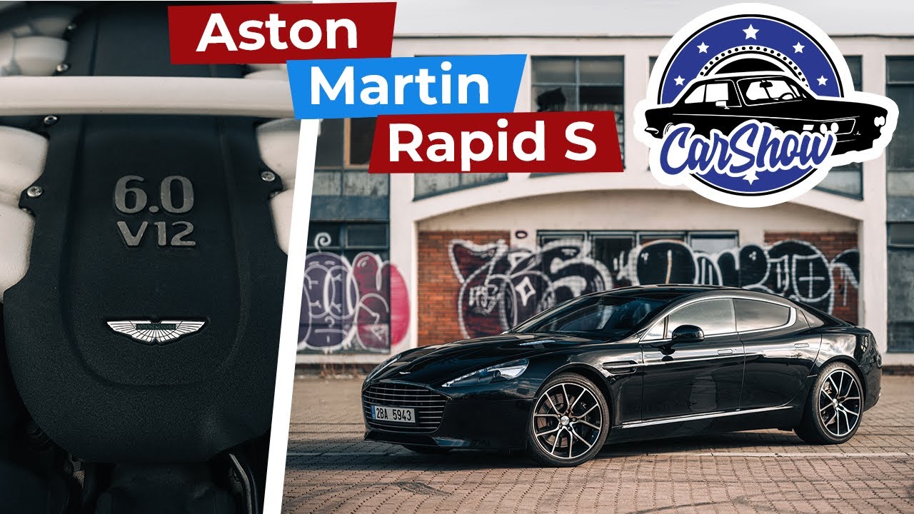CarShow | Aston Martin Rapide S |  6.0 V12 motorový klenot | unikátní angličák, burácející gentleman
