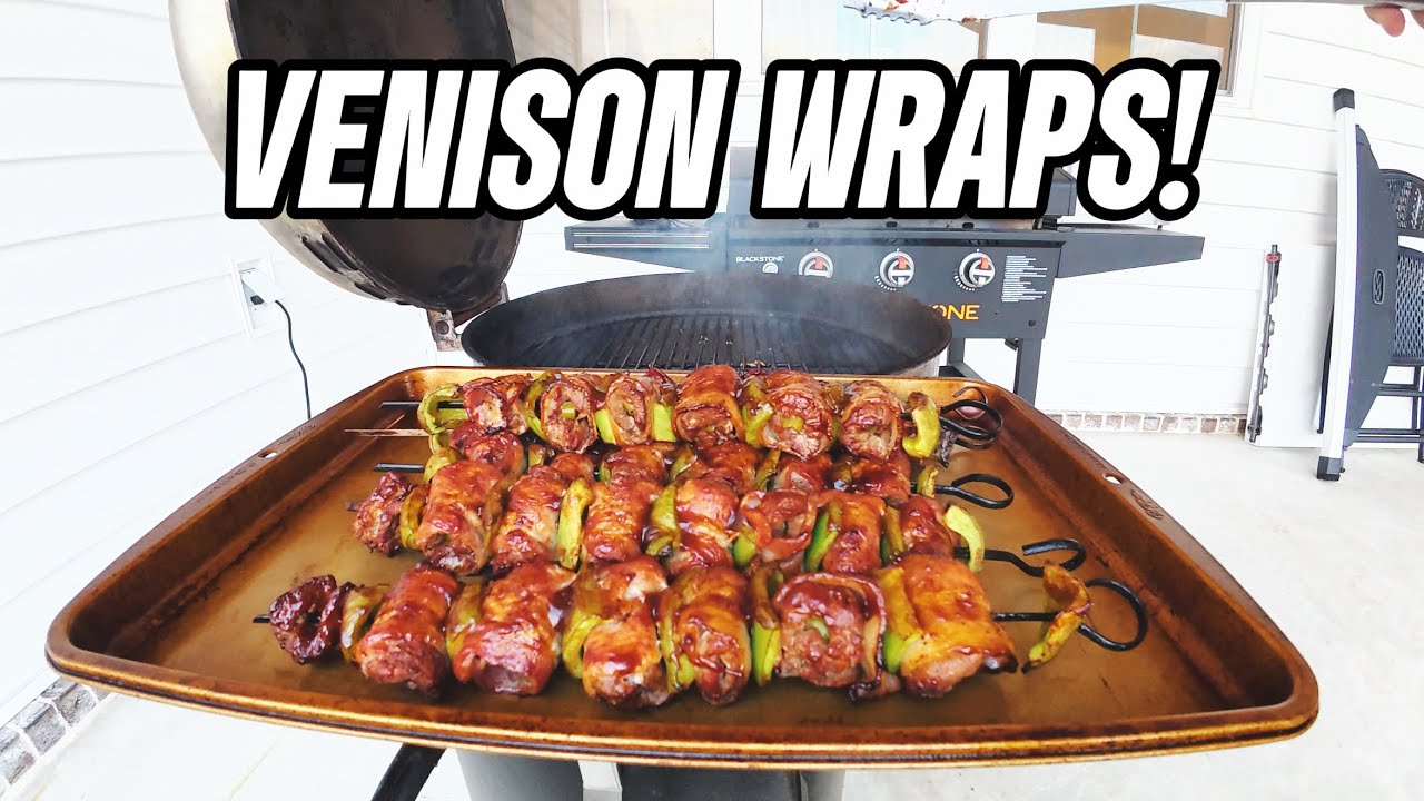 How to Cook VENISON WRAPS on the Grill!