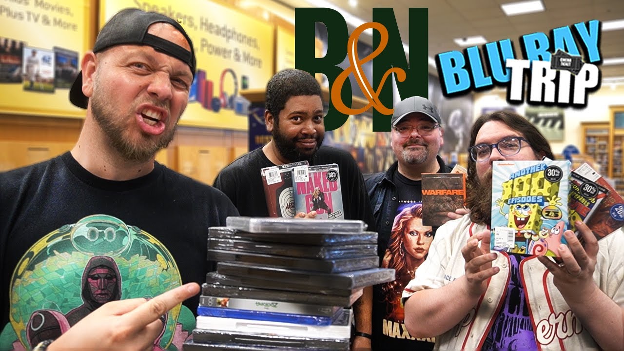 Blu-Ray Hunting with the Steel Book Crew!!We hit up Barnes and Noble and Newbery Comics!!