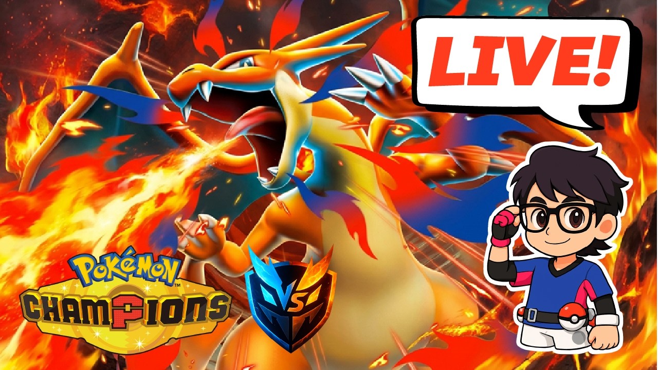 LIVE! Torneio de R$2000 em Pok&eacute;mon Champions 🏆 Luccaladder 3 no @VGCBrasil