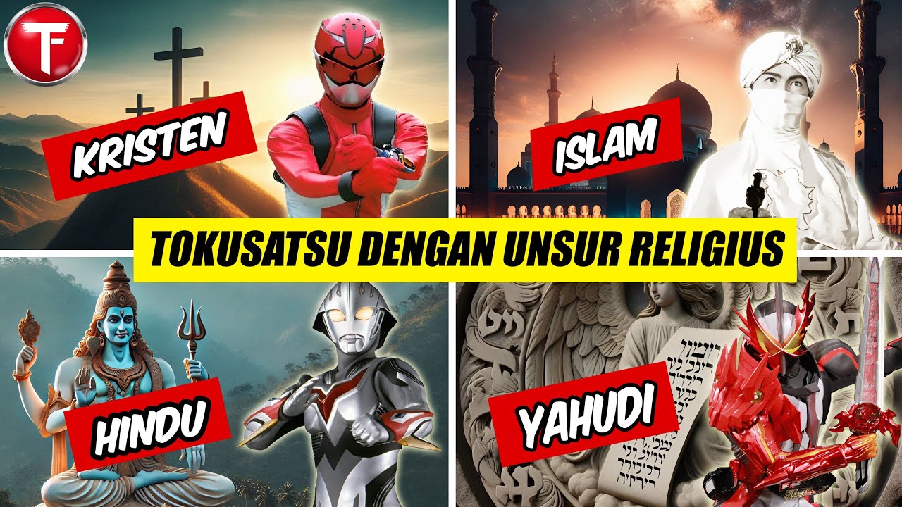 7 Tokusatsu dengan Unsur Religius