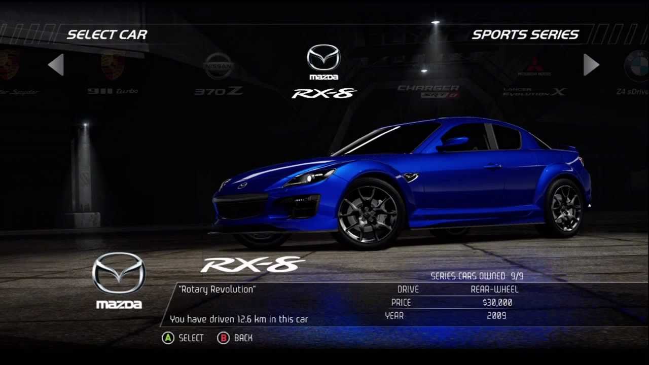 NFS:HP-Racer-Sports Series- Mazda RX-8 HD