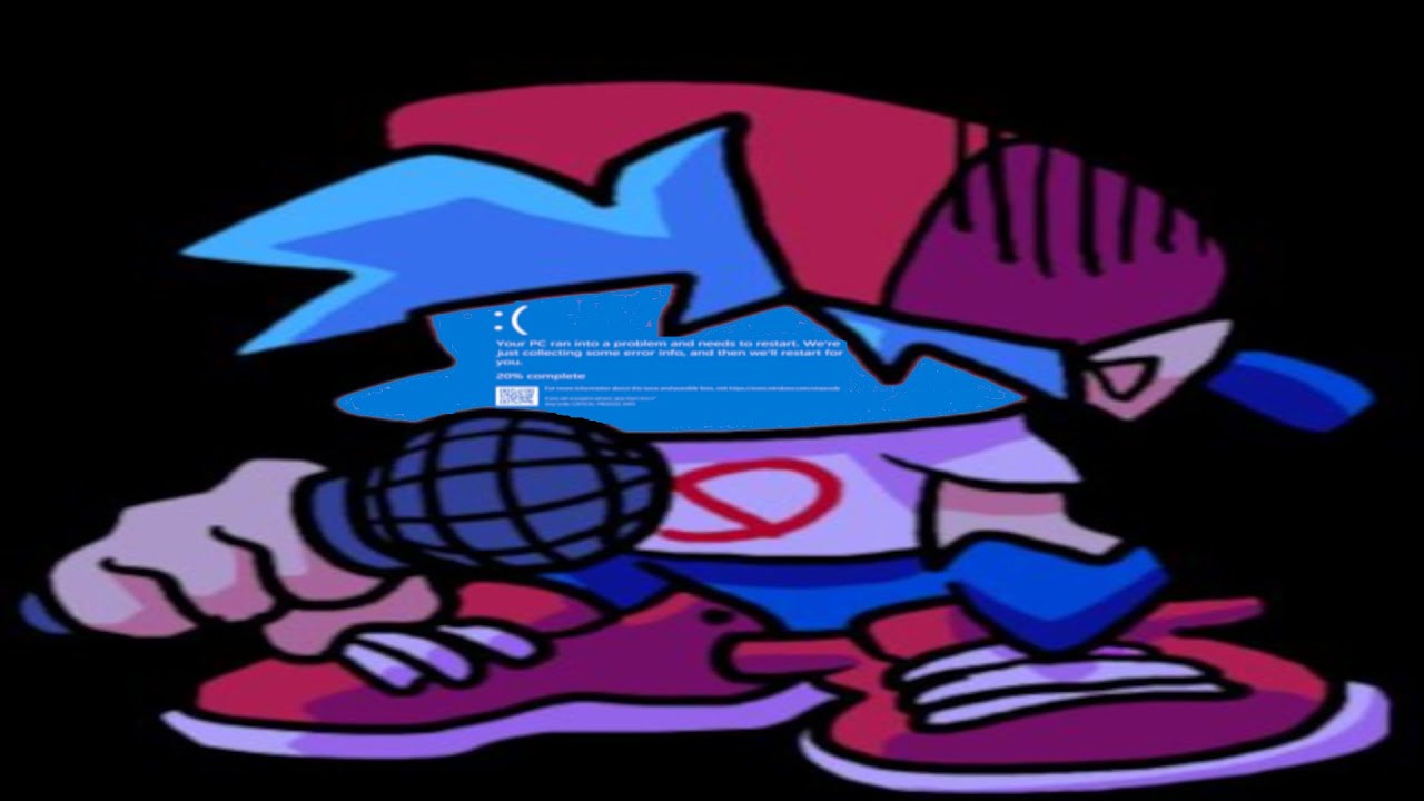 Playing fnf while the MEMZ Trojan destroys my computer!   [ ⚠️SEIZURE WARNING⚠️ ]
