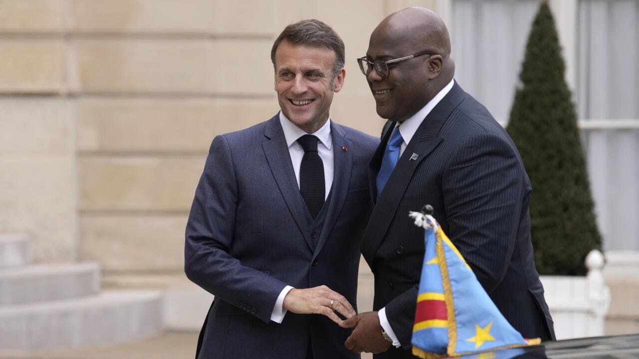 L'ARRIVEE DU Pr TSHISEKEDI EN FRANCE A LA CONFERENCE DE LA PAIX DANS LA REGION DES GRAND LACS