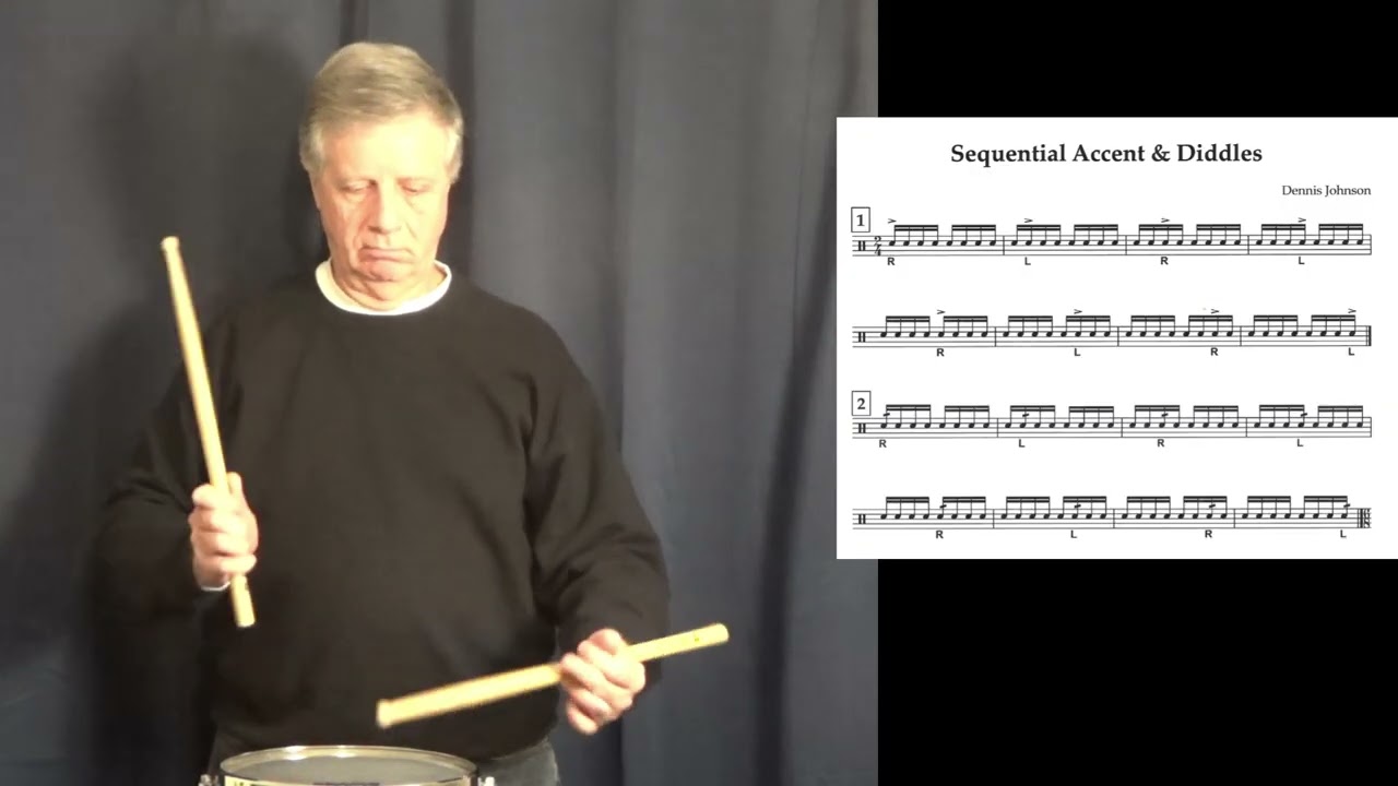 Sequential Accents and Diddles