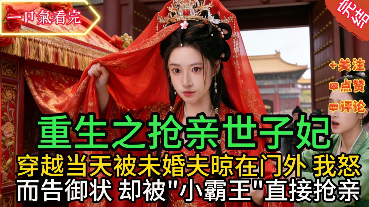 【全文】穿越当天被未婚夫晾在门外两个时辰，竟让表妹先拜堂！我怒而要敲登闻鼓告御状，却被