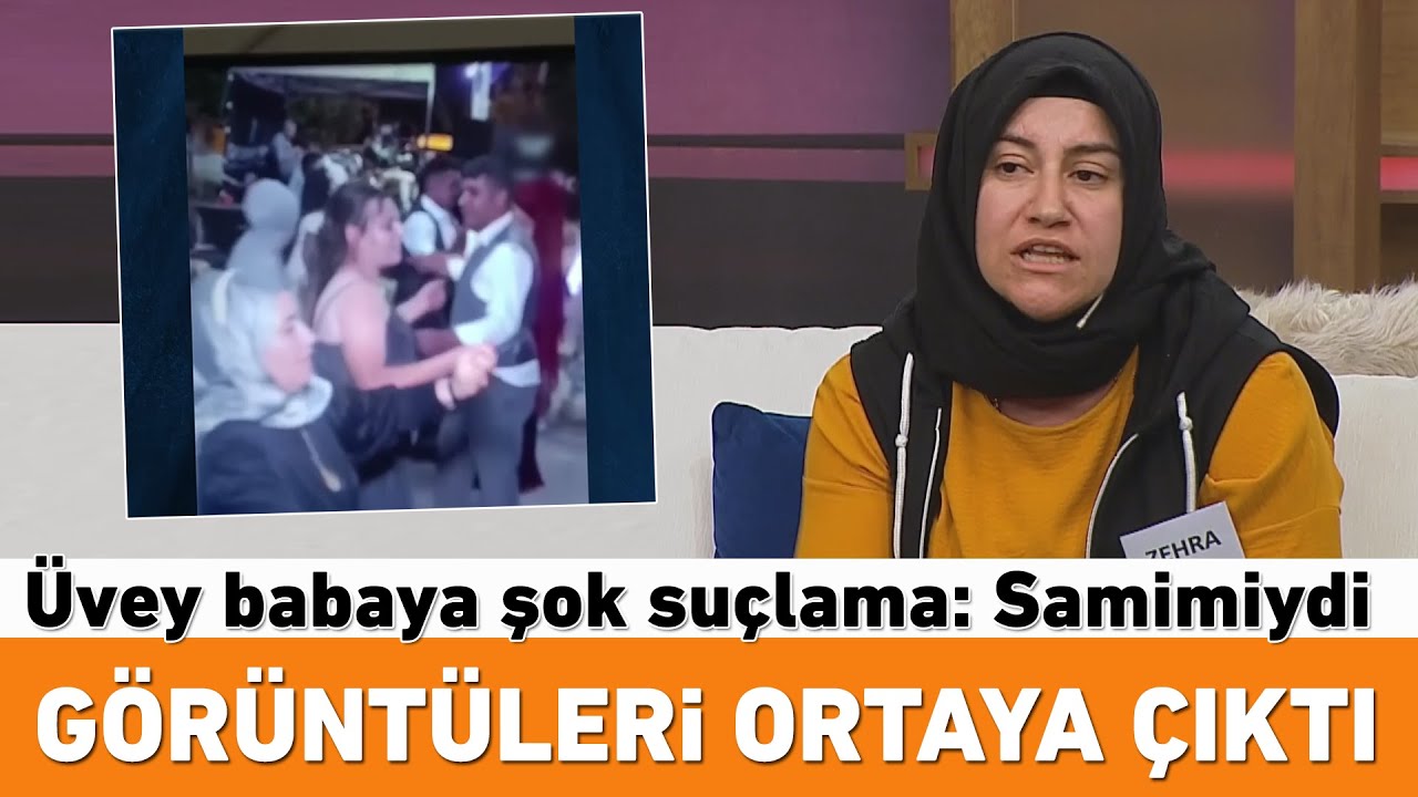 Baba ve üvey kızın görüntüleri ortaya çıktı! Üvey baba hakkında şok suçlama
