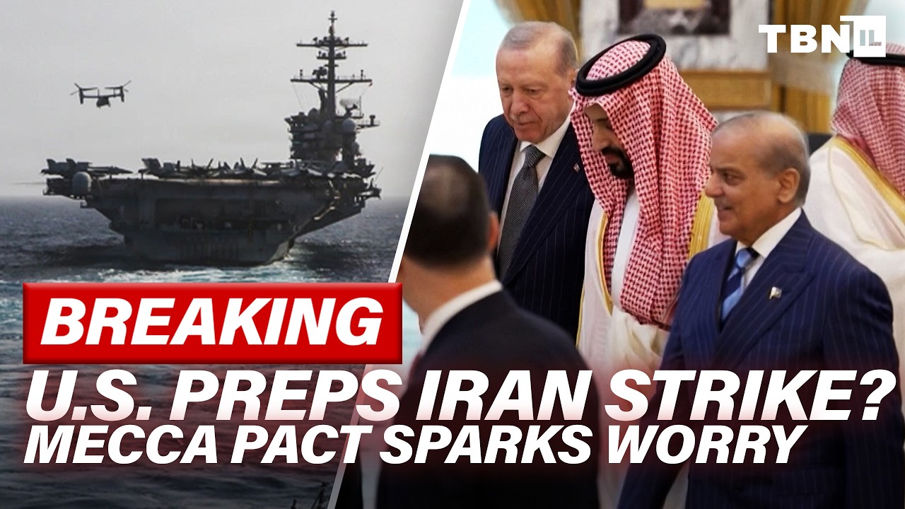 BREAKING: U.S. Weighs Iran Strikes; Israel On ALERT As Muslim Military Alliance Grows | TBN Israel