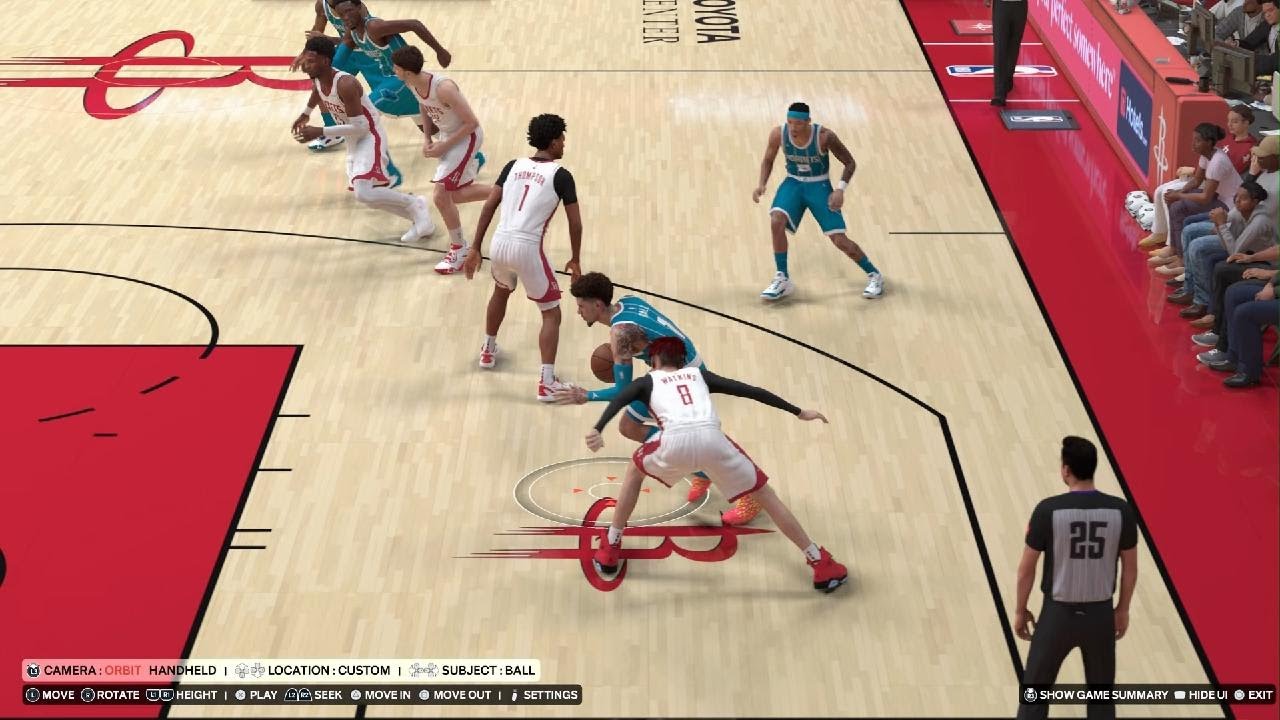 NBA 2K25 lol ball is down