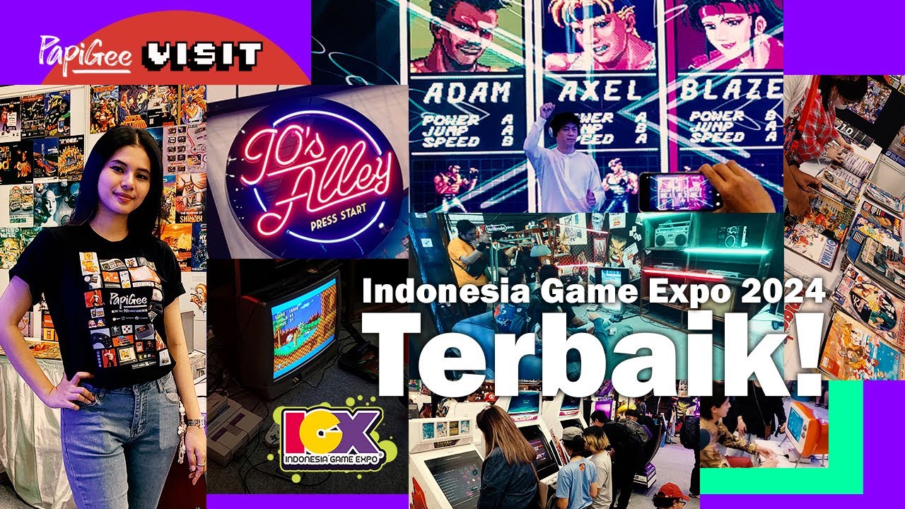 INDONESIA GAME EXPO 2024: TERBAIK! | Retro Game Indonesia
