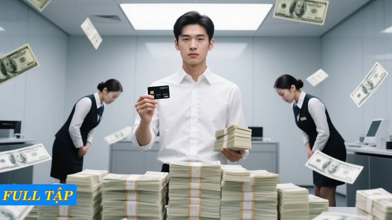 chàng trai nghèo cầm thẻ đen đến ngân hàng rút 1000 tỉ bị chê cười, hóa ra là chủ tịch trùng sinh